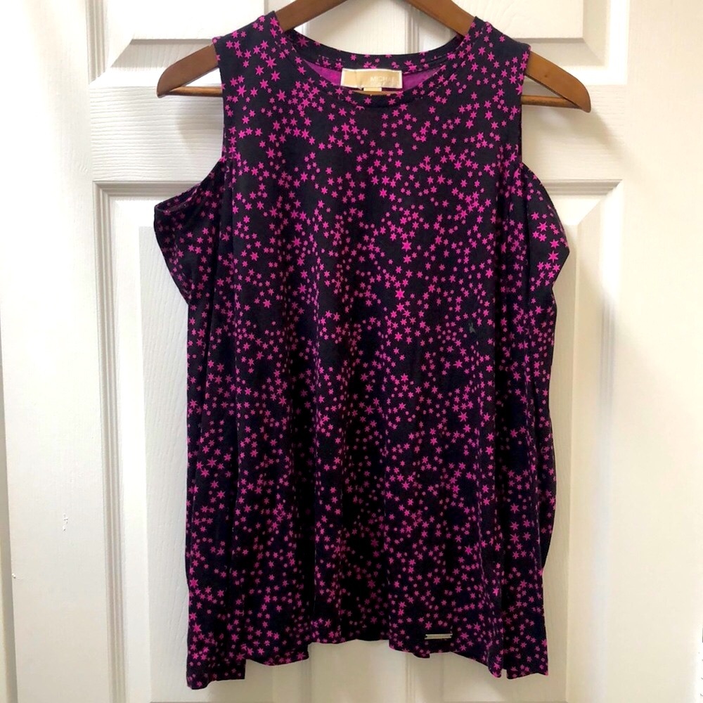 Michael Kors Cold Shoulder Top - Picture 1 of 10